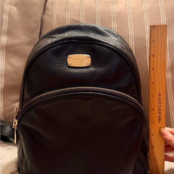 Michael Kors Black Leather Backpack main image 15